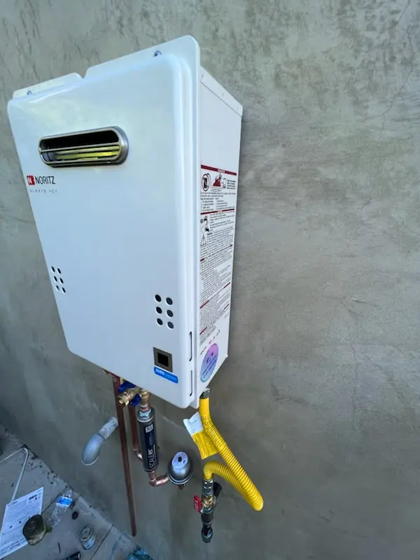 Tankless water heater installation for Country Trails homes